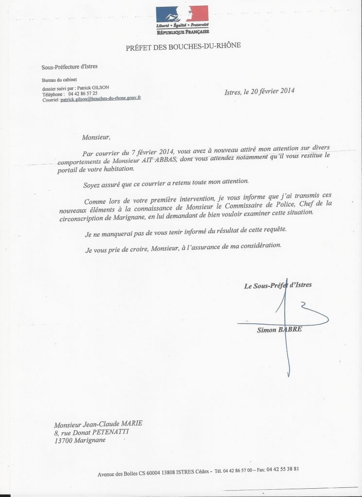 2022 lettre